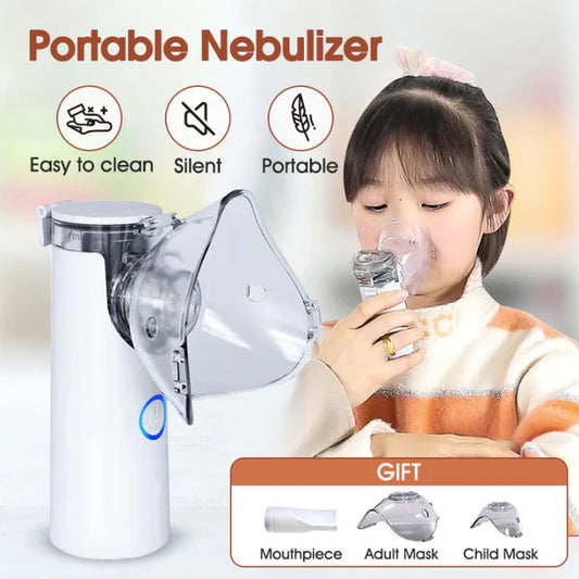 Portable Nebulizer For Asthma, Rechargeable Nebulizer Machine For Kids And Adults